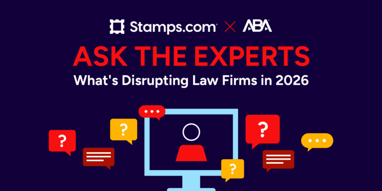 law firm efficiency ask the experts stamps.com aba