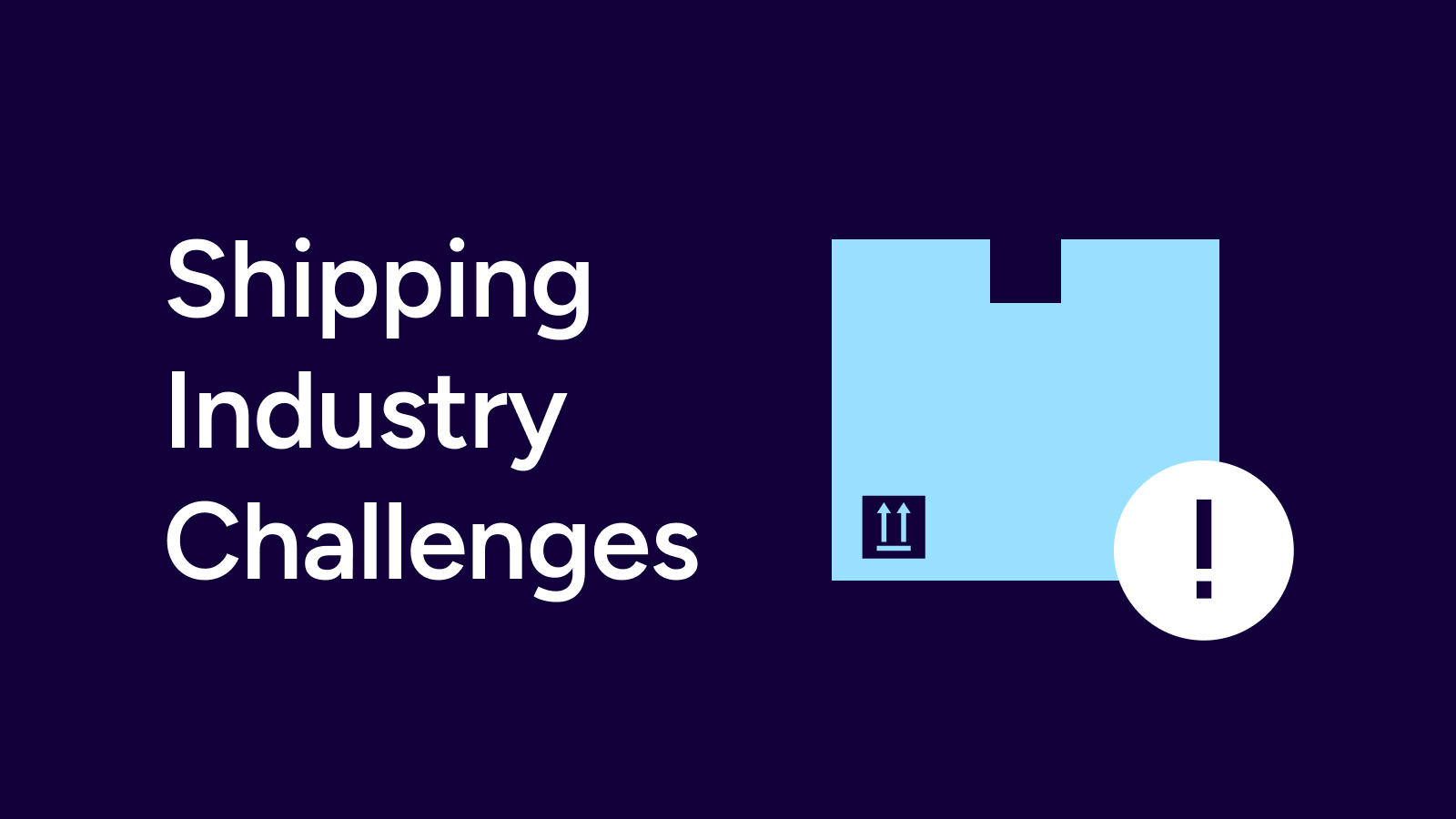 shipping industry challenges